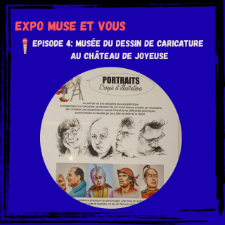 Musée du dessin de caricature Roland Hours Château de Joyeuse